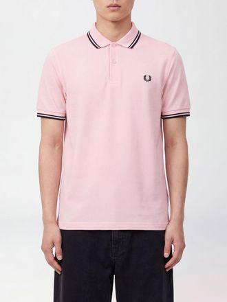 Fred Perry Short-Sleeve Cotton Polo with Embroidered Logo and Contrast Trims