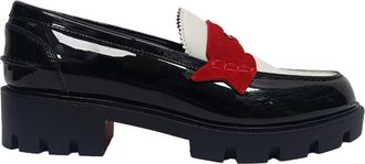 Christian Louboutin Pre-owned Womens Penny Lug in Multicolor Patent Calf Leather - Multicolour - Size 39.5 EU/IT