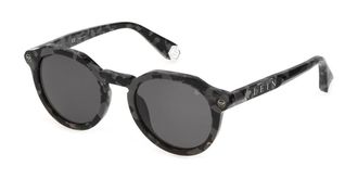 Philipp Plein SPP002M 721Y Mens Sunglasses Tortoiseshell Size 51