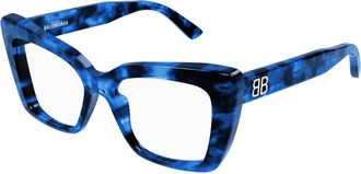 Balenciaga Demo Butterfly Ladies Eyeglasses BB0297O 004 52