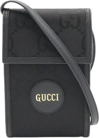 Gucci unisex, Pre-owned, Zwart, Maat: ONE Size Leer