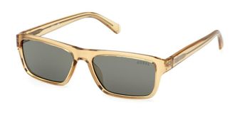 Guess GU00085 41N Mens Sunglasses Yellow Size 55