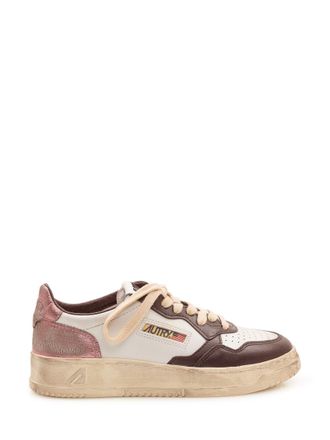 Autry White Color Block Sneakers