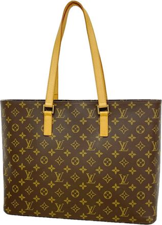Louis Vuitton Brown Tote Bag (Pre-Owned)