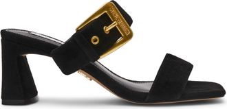 Steve Madden Toriann Sandal BLACK SUEDE