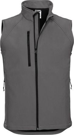 Russell Athletic Russell Heren 3 Laags Zacht Schaaltje Giletjasje (Titanium)