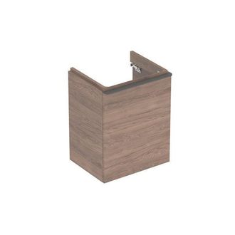 Keramag Geberit Smyle Mueble De Lavabo Con Enjuague Manual Cuadrado