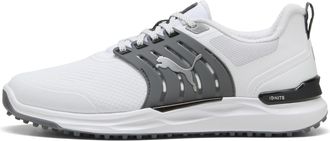 Puma Puma Mens Ignite Elevate 2 Golf Shoes, Puma White-Slate Sky-Puma Black, 12.5