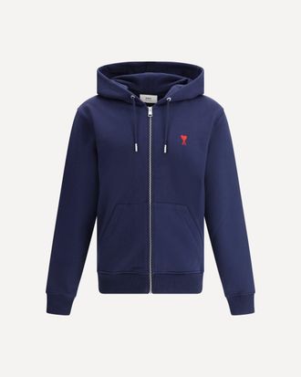 Ami Logoed Hoodie Male XL