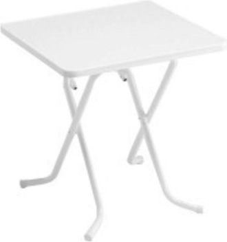 Alco Mesa Tijera 70x70 Blanca R22b