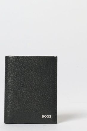 HUGO BOSS Portafoglio Boss in pelle a grana