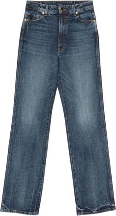 Khaite Danielle Jean - Dames - Regular Fit Jeans - Blauw - W30 - Katoen - Jeans
