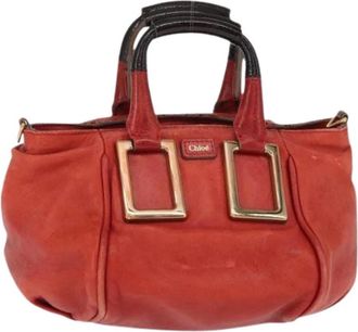 Chlo&eacute; Pre-owned Handbags, female, Red, Size: ONE SIZE Pre-owned Hand Bag