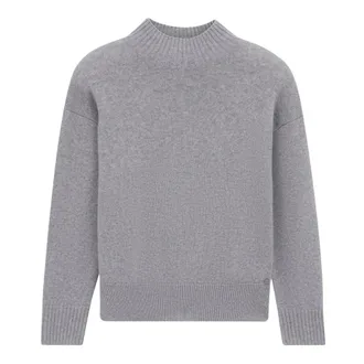 Bugatti Su&eacute;ter de cachemira con aberturas laterales - Knitwear - Mujer - Gris - S