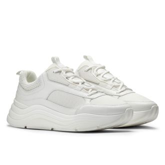 Mallet Footwear Heren Mallet Cyrus Trainers in Wit