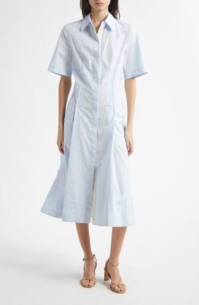 Vince Canvas Tape Shirtdress in Sky Mist at Nordstrom Rack, Size Medium
