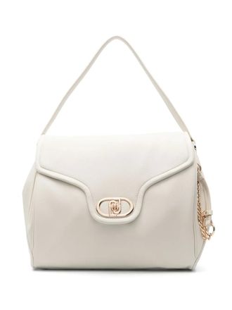 Liu Jo grained-texture shoulder bag - women - Polyurethane/Polyester/Polyester - One Size - Neutrals