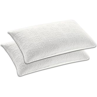 Soff.Im Pair of margh sponge pillow covers c/c cm.50x80