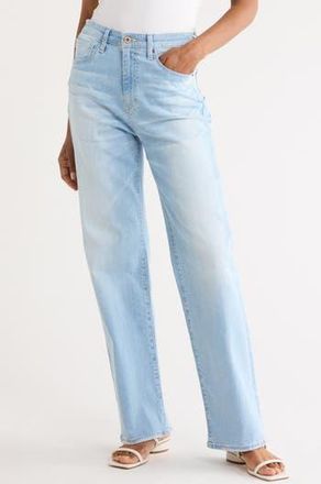 AG - Adriano Goldschmied Kora High Waist Wide Leg Jeans in Coastal Shore at Nordstrom Rack, Size 28