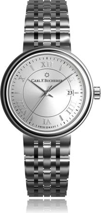 Bucherer Adamavi Automatic Silver Dial Ladies Watch 00.10320.08.15.21