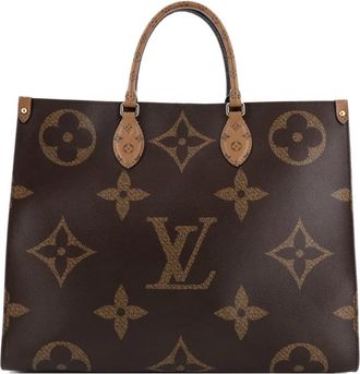 Louis Vuitton OnTheGo Reverse Monogram Giant GM tote bag - Bruin