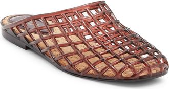 Mia Sophie Clear Woven Mule in Brown Pvc at Nordstrom Rack, Size 7