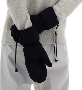 Herno Womens Laminar Gloves In Black