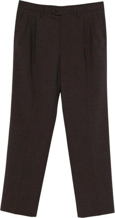 Maison Margiela Broeken, Dames, Bruin, 2Xs, Straight Broeken