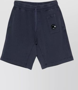C.P. Company cotton bermuda shorts elastic waistband pocket