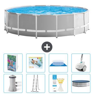 Intex Piscina Prism Frame Redonda - 457x122 Cm - 9-piezas S584