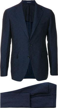 Tagliatore classic tailored suit - Blue