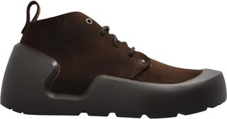 Birkenstock Reykjavik Mid Lace - Heren - Sneakers - Bruin - 45 EU - Leer - Schoenen