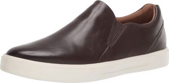 Clarks Mens Un Costa Step Brown Leather 8.5 D US