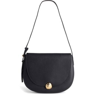 Madewell The Dakota Saddle Bag in True Black at Nordstrom