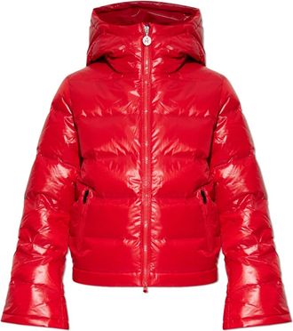 Perfect Moment Polar Flare Down Jacket - Dames - Winterjassen - Rood - S - Leer - Jassen