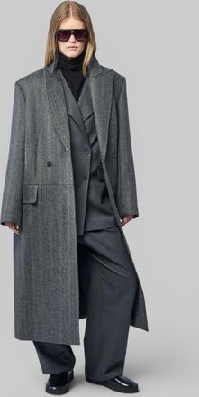 Frenken Rework Haringbone Mens Coat
