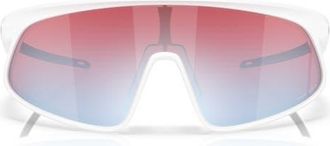 Oakley RSLV 149mm Prizm Polarized Shield Sunglasses in Blue White at Nordstrom
