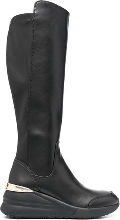 Liu Jo Black Alyssa 08 Polyurethane Metallic Boots