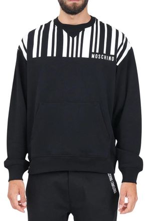 Moschino Classic Black Cotton Sweatshirt