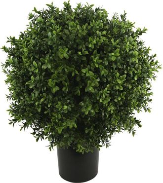 Creative Displays Inc. Traditional Hydrangea Fall Wreath With Uv-Rated Outdoor Boxwood Drop-Ins