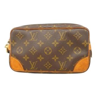 Louis Vuitton Pre-owned Clutches, male, Brown, Size: ONE SIZE Pre-owned Clutch bag