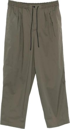 Pantaloni Torino Rechte broek - Heren - Straight fit broeken - Groen - L - Katoen - Broeken