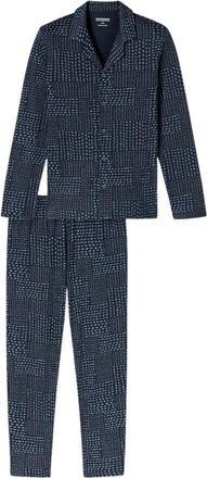 Schiesser Heren, Nachtkleding & Lounge, Blauw, Maat: 2XL