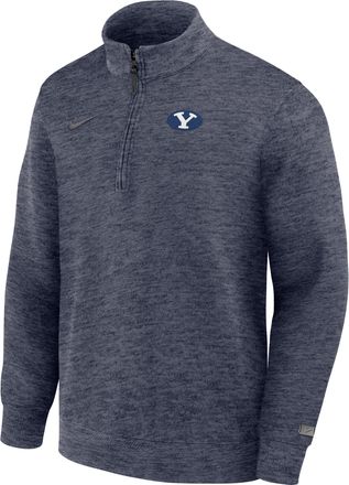 Nike Baylor Bears Nike Mens Dri-FIT Half-Zip College Top in Blue | M53838E169BGYU-NVY