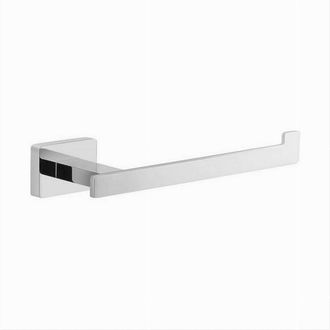 Trade Shop Trade Shop - Porta Rotolo Moderno Da Muro In Acciaio Lucido 18cm Accessori Arredo Bagno 87217