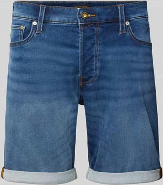 Jack & Jones Jack & Jones Regular Fit Jeansshorts im 5-Pocket-Design Modell RICK in Jeansblau, Gr&ouml;&szlig;e L