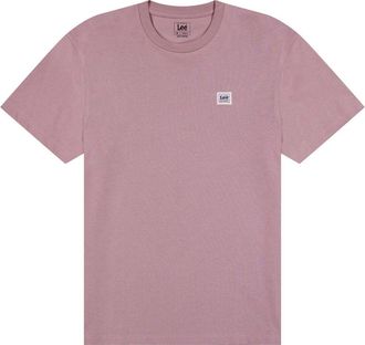 Lee T-Shirt LEE Lee T-Shirt Ww Tee, Herren, Gr. M, rosa, Obermaterial: 100% Baumwolle CO., Shirts T-Shirt