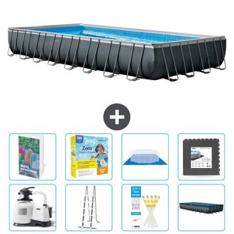 Intex Piscina Ultra Xtr Rectangular - 975x488x132 Cm - 9-piezas S607