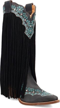 Dingo Tequila Sunrise Western Boot in Black at Nordstrom, Size 6.5