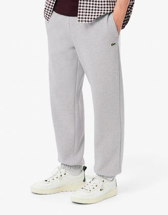Lacoste Mens Lacoste Regular Fit Mens Fleece Sweatpants - Silver Chine CCA - Grey - Size: 33/32/32/38/Regular